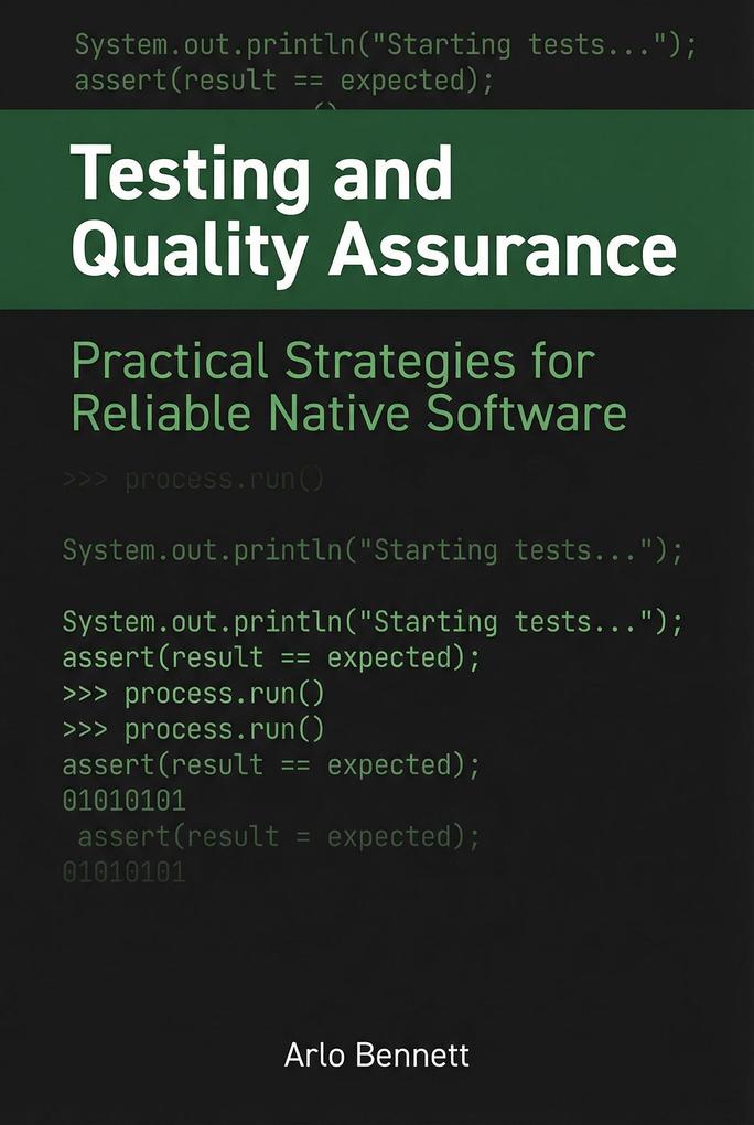 Testing and Quality Assurance: Practical Strategies for Reliable Native Software