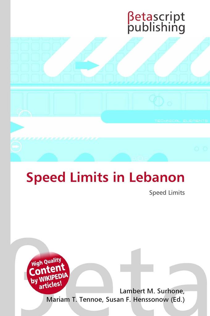 Speed Limits in Lebanon