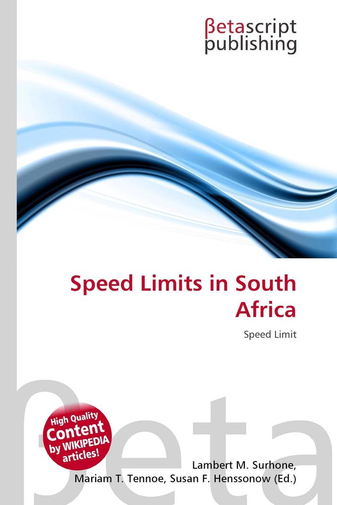 Speed Limits in South Africa