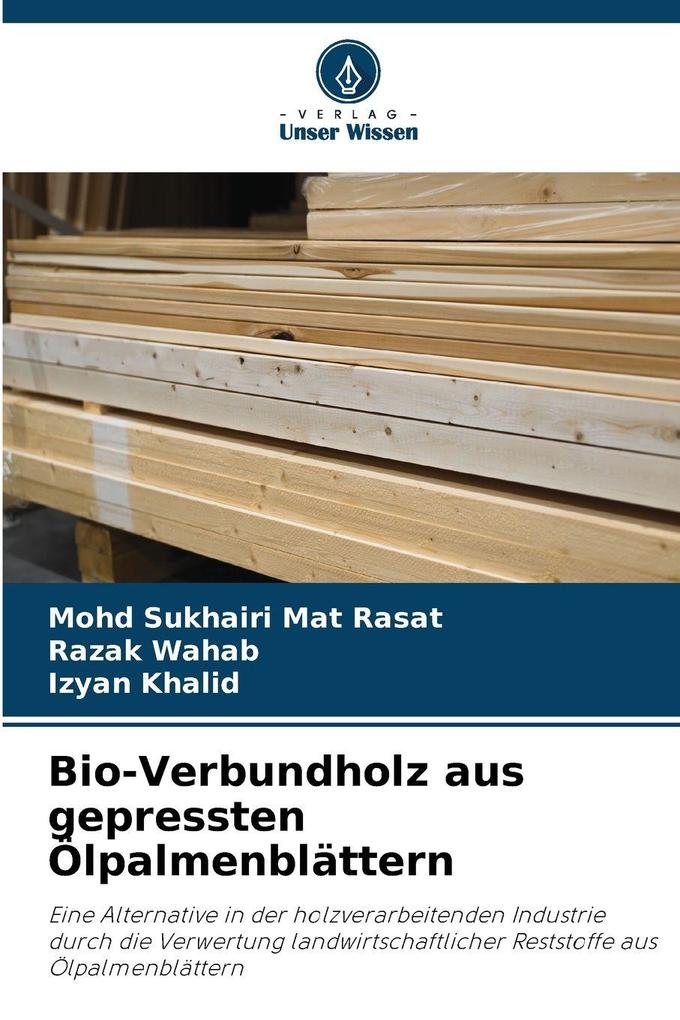Bio-Verbundholz aus gepressten Ölpalmenblättern