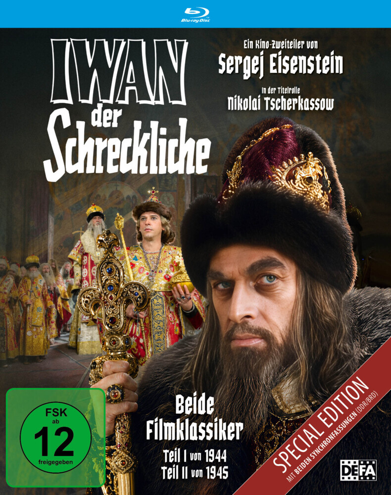 Iwan der Schreckliche (Teil 1 und 2)1 Blu-ray