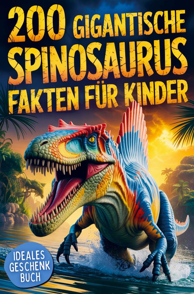200 gigantische Spinosaurus Fakten für Kinder: Extremes & geniales Tierwissen mit dem du Freunde & Familie verblüffst!