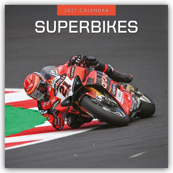 Superbikes - Motorräder 2027 - 16-Monatskalender