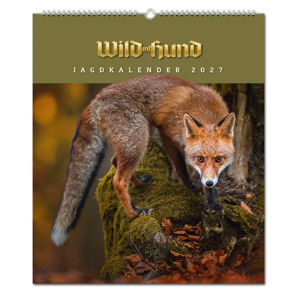 WILD UND HUND Edition: Jagdkalender Wandvariante 2027