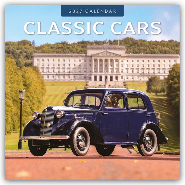 Classic Cars - Klassische Autos 2027 - 16-Monatskalender