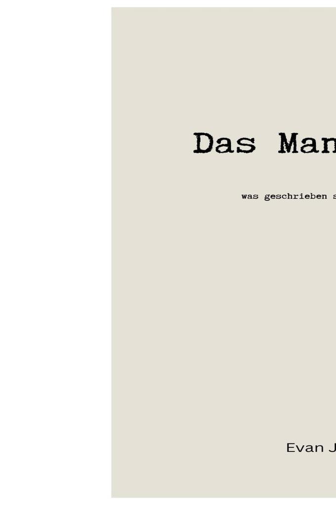 Das Manuskript