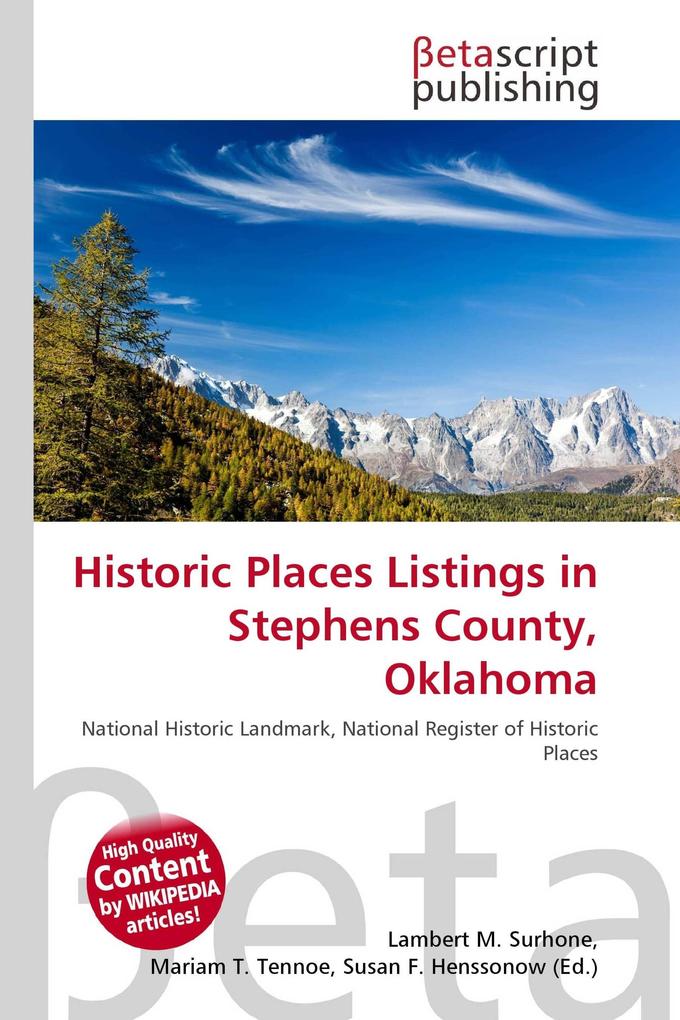 Historic Places Listings in Stephens County Oklahoma