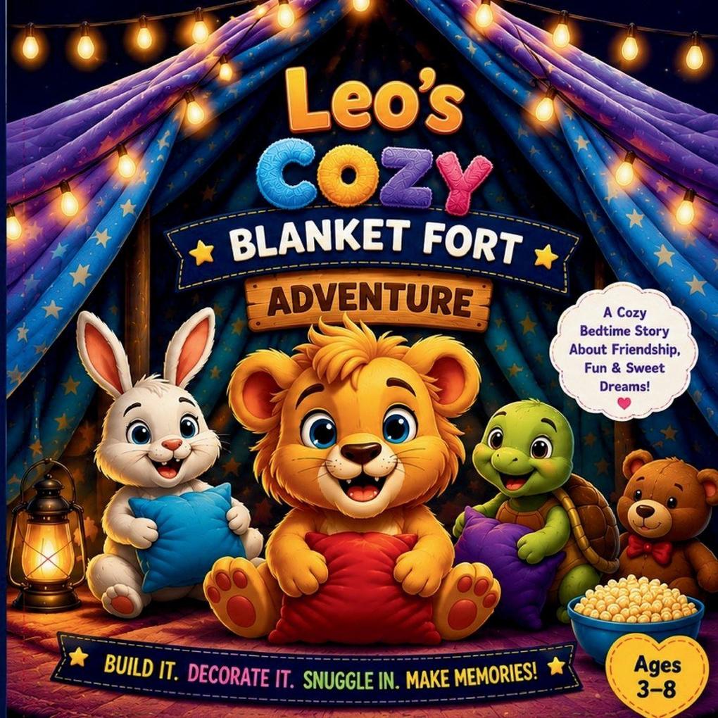 Leo's Cozy Blanket Fort Adventure