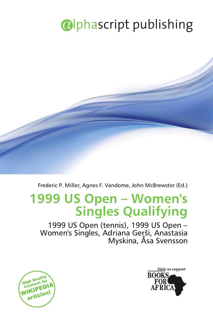 1999 US Open - Women's Singles Qualifying