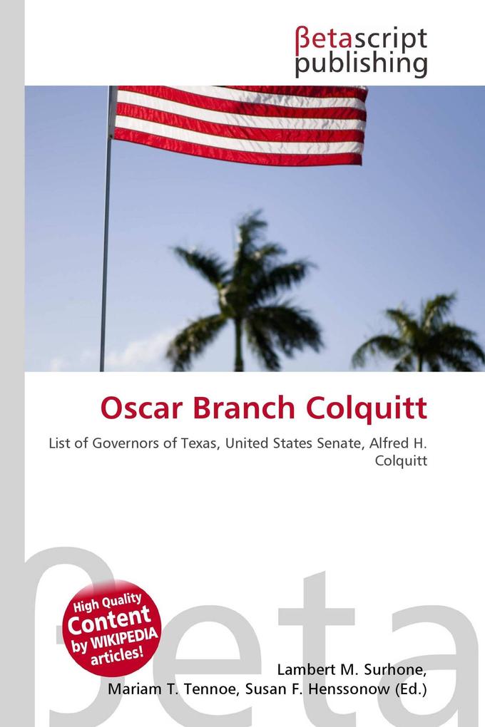 Oscar Branch Colquitt