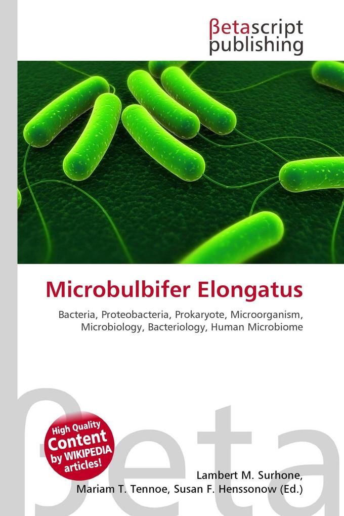 Microbulbifer Elongatus