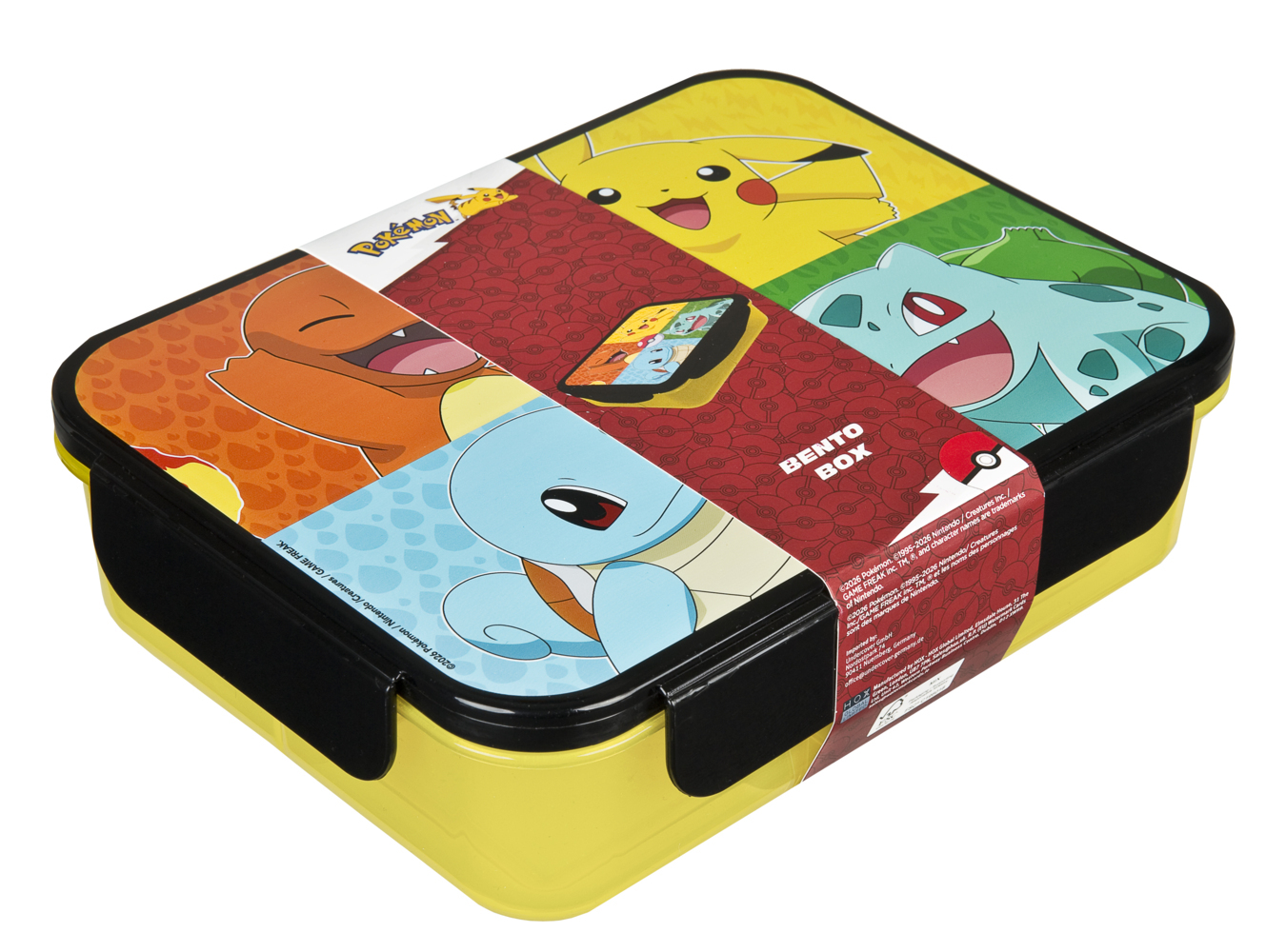 Pokemon Brotzeitdose mit Einteilung