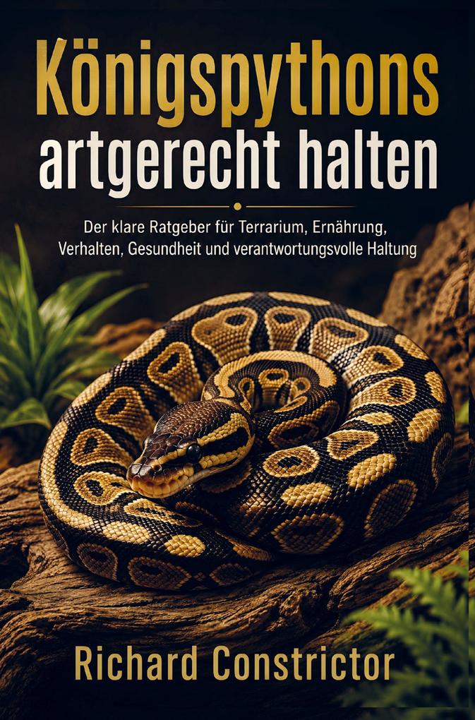 Königspythons artgerecht halten