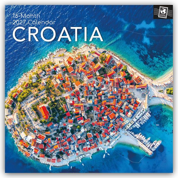 Croatia - Kroatien 2027 - 16-Monatskalender