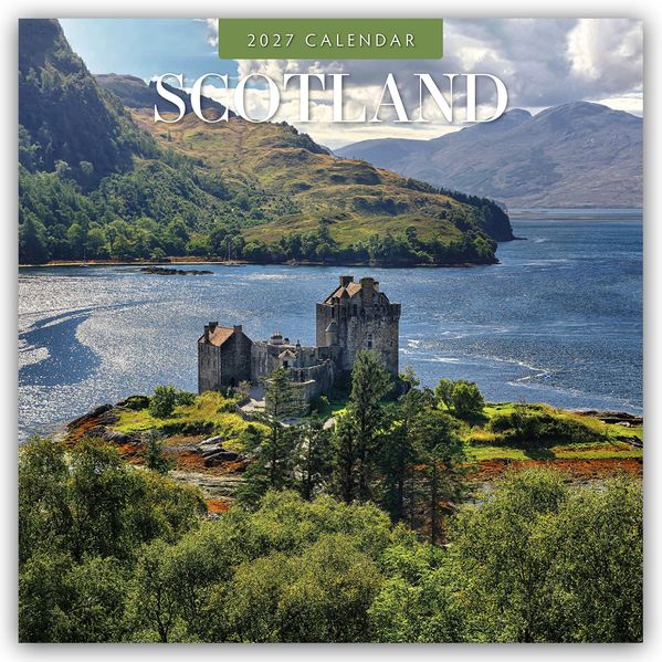 Scotland - Schottland 2027 - 16-Monatskalender