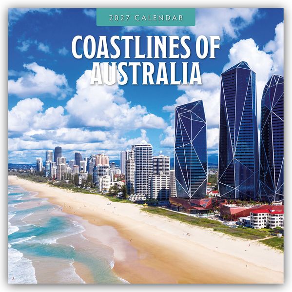 Coastlines of Australia - Australische Küste 2027 - 16-Monatskalender