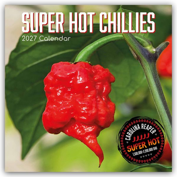 Super Hot Chillies 2027 - 16-Monatskalender