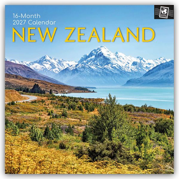 New Zealand - Neuseeland 2027 - 16-Monatskalender