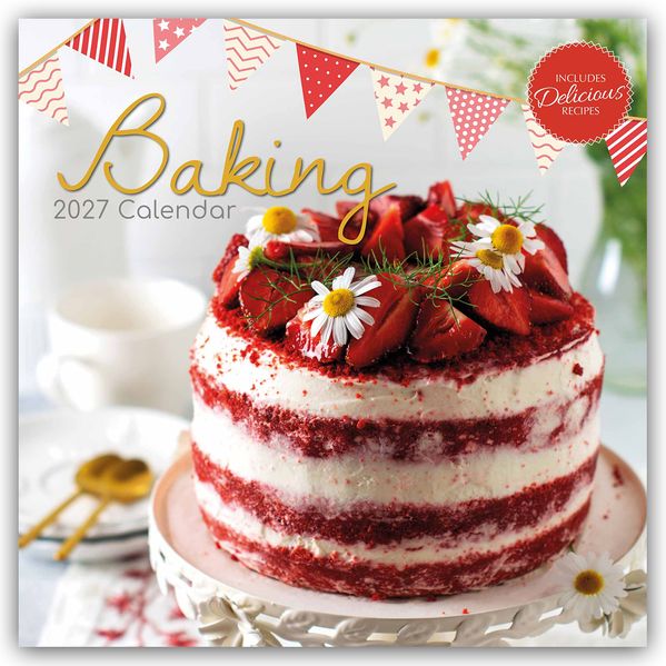 Baking - Backen 2027 - 16-Monatskalender