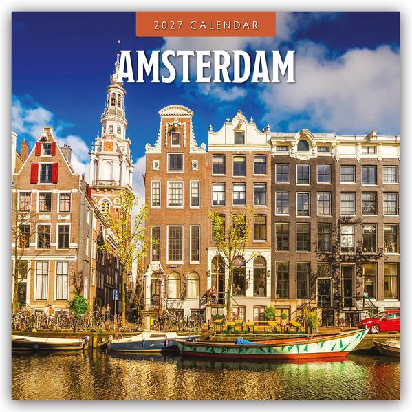 Amsterdam 2027 - 16-Monatskalender