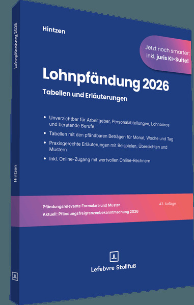 Lohnpfändung 2026
