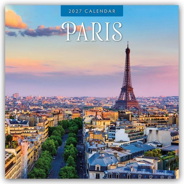 Paris 2027 - 16-Monatskalender