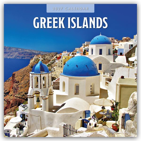 Greek Islands - Griechische Inseln 2027 - 16-Monatskalender