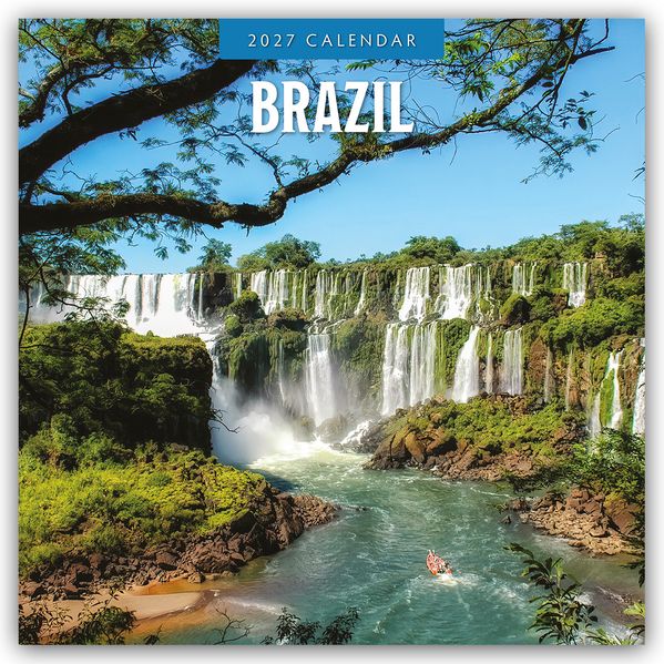 Brazil - Brasilien 2027 - 16-Monatskalender