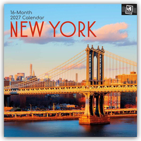 New York 2027 - 16-Monatskalender