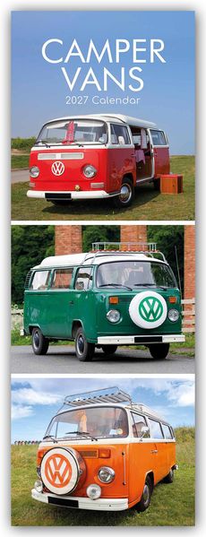 Camper - Camper Vans - Slimline-Kalender 2027