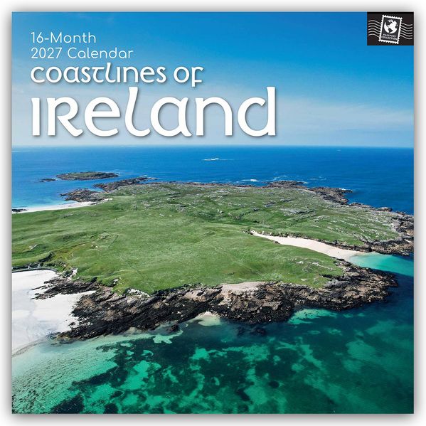 Coastlines of Ireland - Irlands Küsten 2027 - 16-Monatskalender