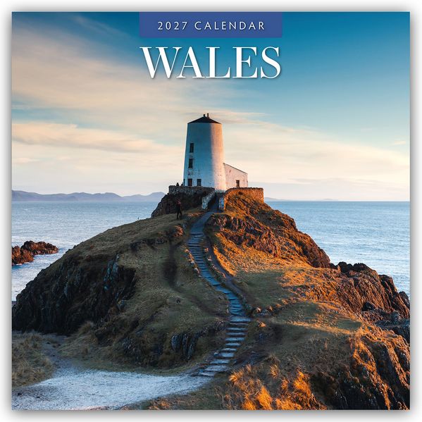 Wales 2027 - 16-Monatskalender
