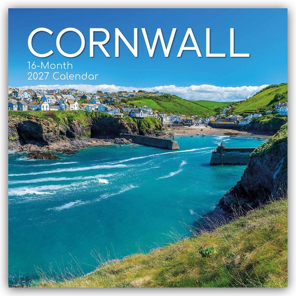 Cornwall 2027 - 16-Monatskalender