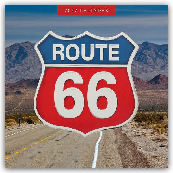 Route 66 2027 - 16-Monatskalender