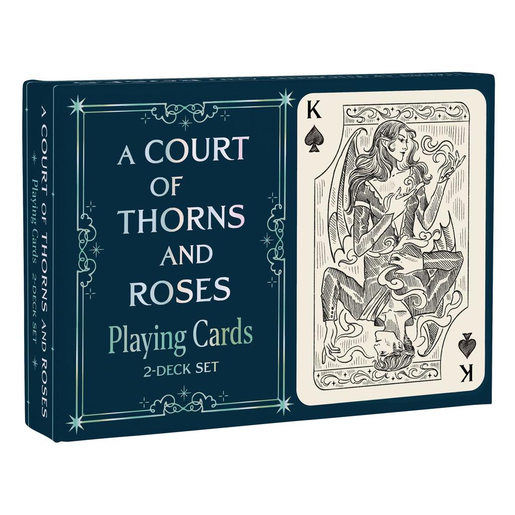Abrams & Chronicle Books A Court Of Thorns And Roses Official Playing Card Set (Night Court Inner Circle)