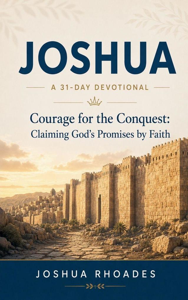 Joshua- A 31-Day Devotional - Courage for the Conquest- Claiming God's Promises by Faith