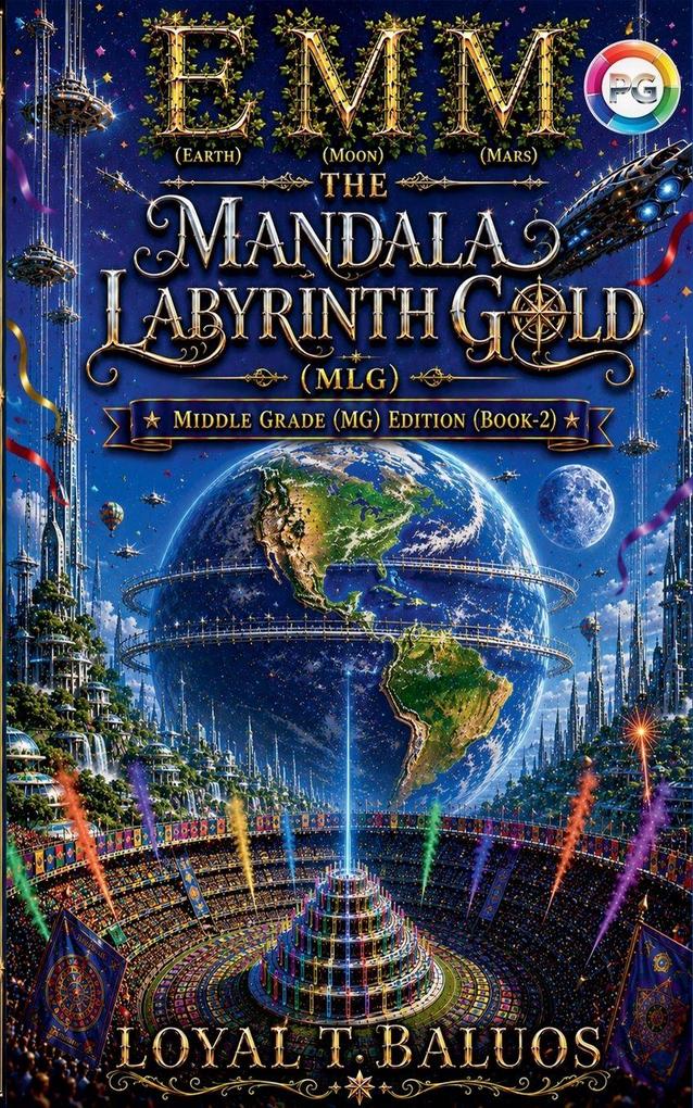 EMM (Earth) (Moon) (Mars) The Mandala Labyrinth Gold (ELIZA) Middle Grade (MG) Edition