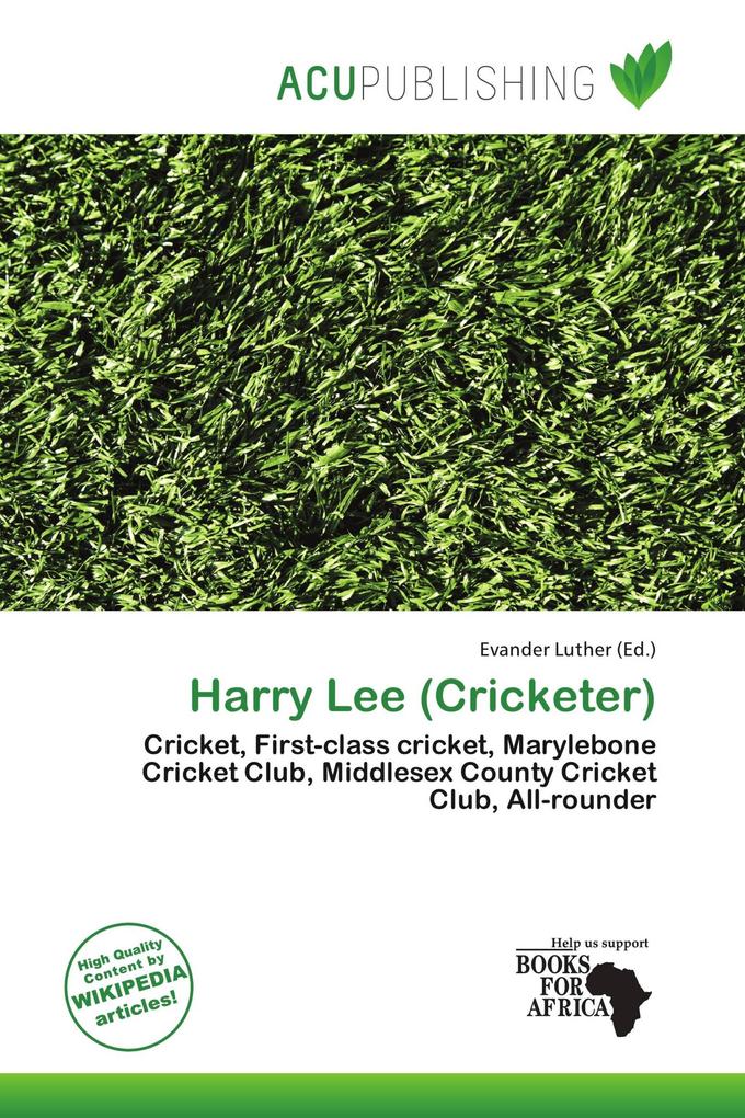 Harry Lee (Cricketer)
