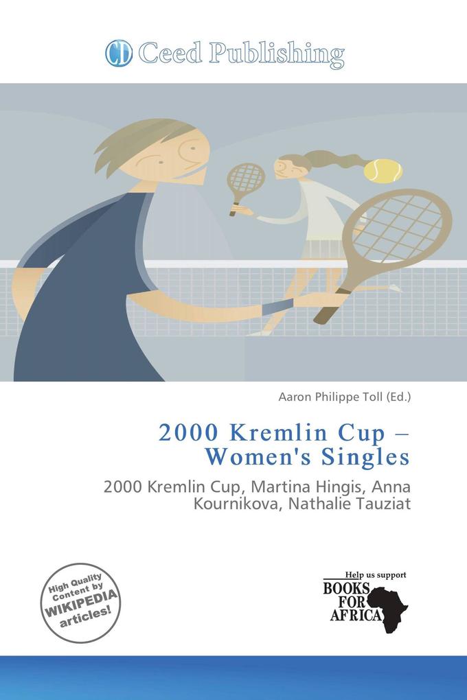 2000 Kremlin Cup - Women's Singles