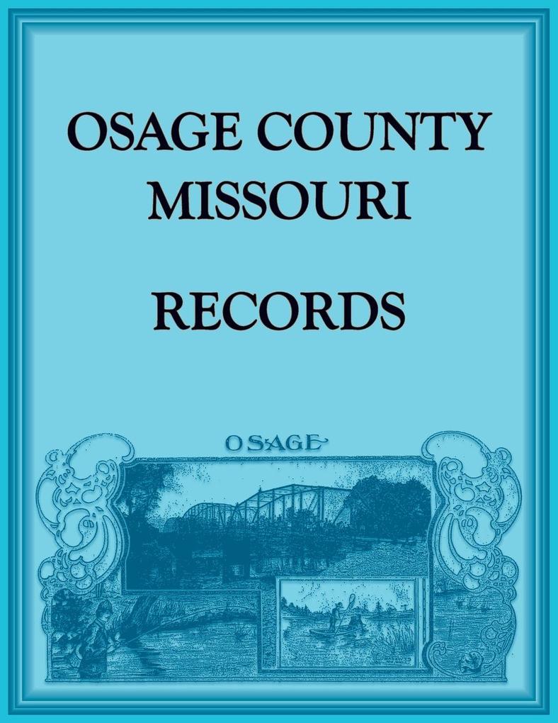 Osage County Missouri Records