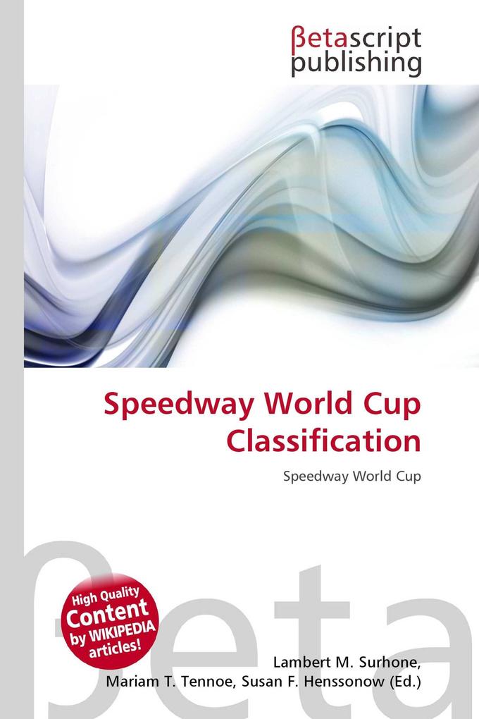 Speedway World Cup Classification