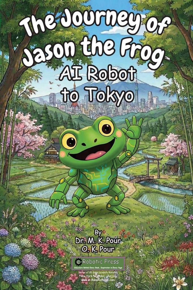 The Journey of Jason the Frog(TM) AI Robot to Tokyo