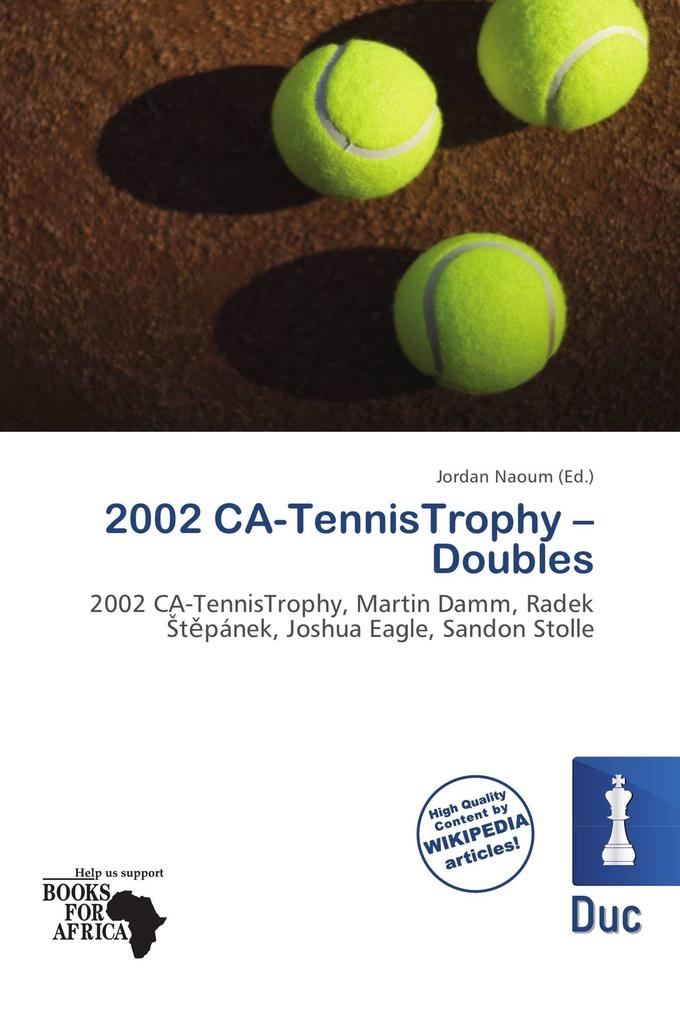 2002 CA-TennisTrophy - Doubles