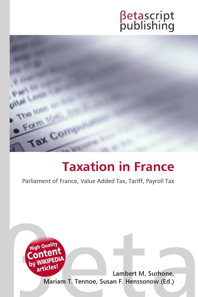 Taxation in France
