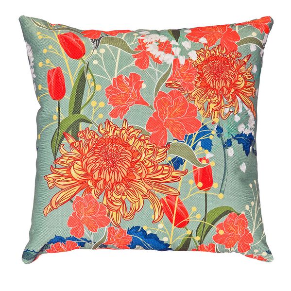 Kissenhülle 'Chrysantheme'