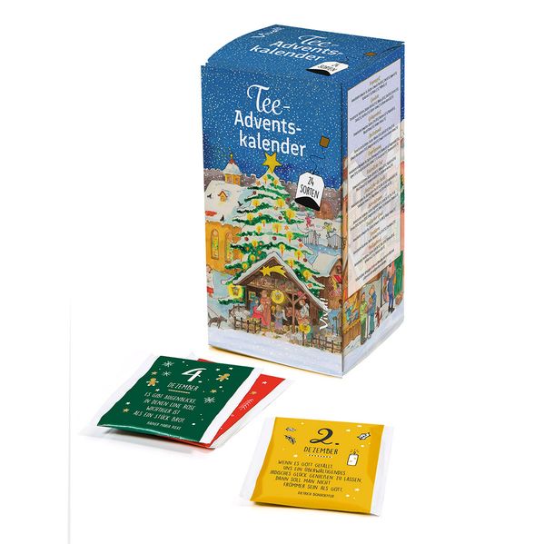 Tee-Adventskalender »Christkindlmarkt«