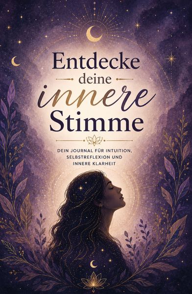 Entdecke deine innere Stimme - Dein Journal für Intuition Selbstreflexion und innere Klarheit
