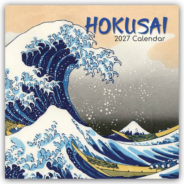 Hokusai 2027 - 16-Monatskalender
