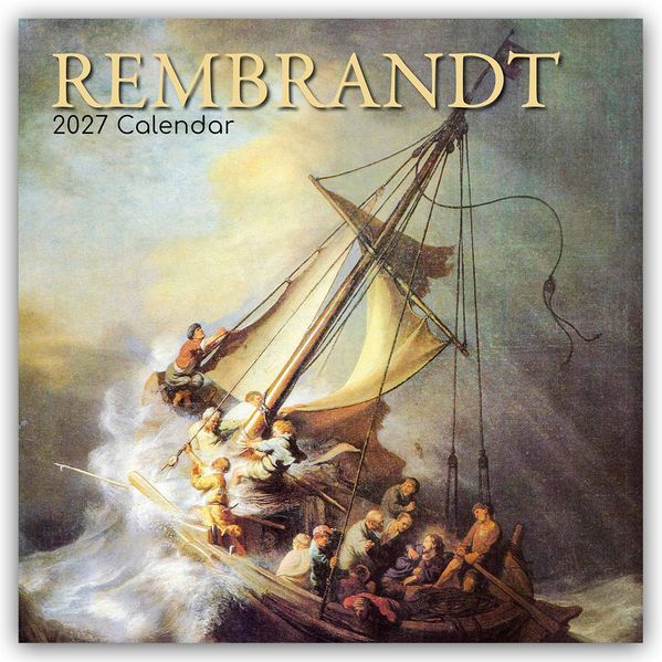 Rembrandt - Rembrandt van Rijn 2027 - 16-Monatskalender
