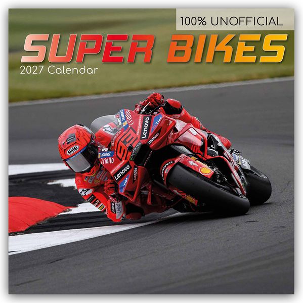 Superbikes - Motorräder 2027 - 16-Monatskalender